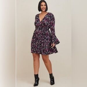 Torrid Sz. 2 (2X/18-20) Mini Studio Knit Tiered Dress